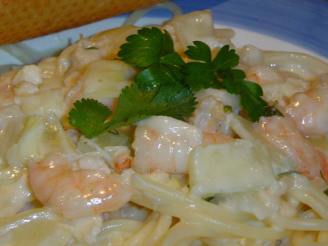 Easy Shrimp & Crab Pasta