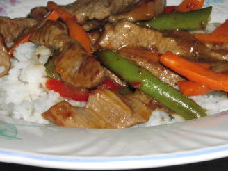 Ww 5 Points - Spicy Orange Beef With Vegetables