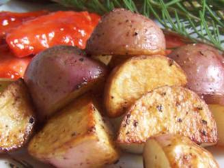 Crispy Roasted Rosemary Potatoes