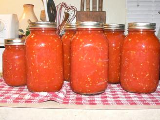 Crushed Tomatoes (Canning)