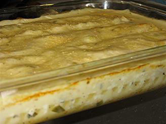 Cottage Cheese Seafood Lasagna