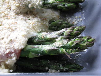 Cheesy Asparagus And Ham