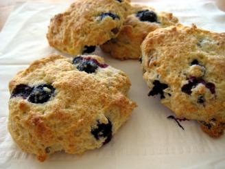 Low-Fat Blueberry Scones (Using Heart Healthy Bisquick Mix)