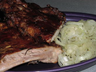 Eat-With-Your-Hands Sparerib Marinade (With Onion Salad Idea)