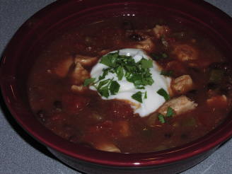 Easy Chicken Tortilla Soup -- Crock Pot