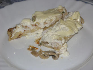 North Croatian Mushroom Pancakes (Crepes)