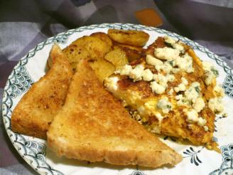 Bacon & Blue Cheese Omelette (Bleu Cheese Omelet)