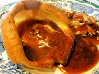 Old England Traditional  Roast Beef  and Yorkshire Pudding
