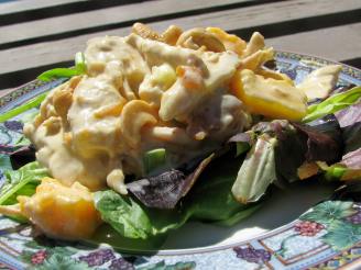 Curried Chicken Salad With Mangoes and Cashews