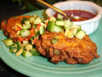 Thai Fishcakes With Sweet Chilli Sauce and Cucumber Relish