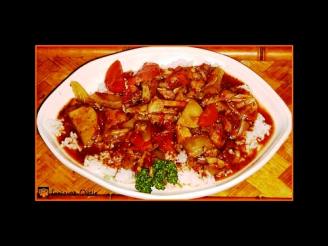 Crock Pot Fish Stew & Rice