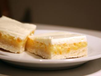 Sour Cream Lemon Shortbread Bars