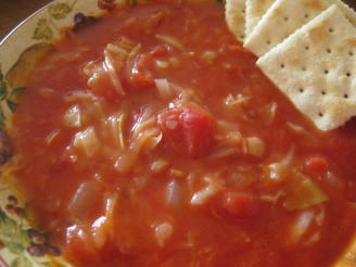 Cabbage Tomato Soup