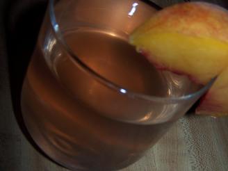 A Peach Infused Vodka