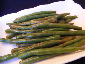 Brown Sugar-Soy Chinese Green Beans