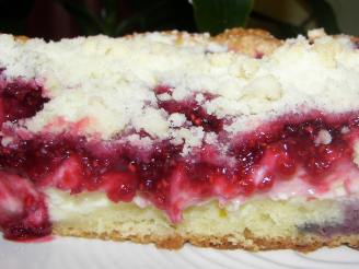 Raspberry Cream Cheese Coffee Crumb Cake