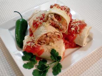 Cilantro Lime Pork Roll Ups With Caramelized Onions