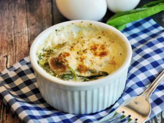 Creamy Baked Eggs for Two