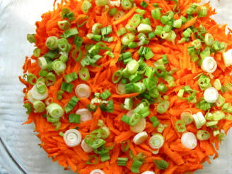 Baked Grated Carrots