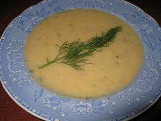 Chunky Potato Soup With Dill