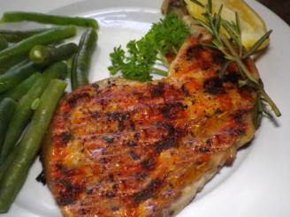 Grilled Chicken Legs with Lemon and Pepper