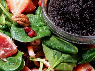 Strawberry Spinach Salad W/Raspberry-Key Lime Vinaigrette