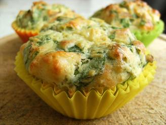 Mmmm Muffins - Cheese, Spinach and Sun-Dried Tomatoes
