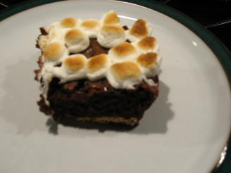 S'mores Brownie Squares