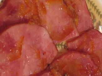 Ham Slice With Rum Marmalade