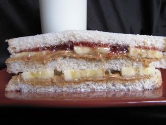 Special Peanut Butter and Jam Sandwich