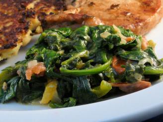 Seasoned African Spinach