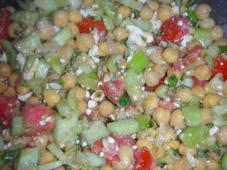 Chickpea Salad With Cumin and Lemon