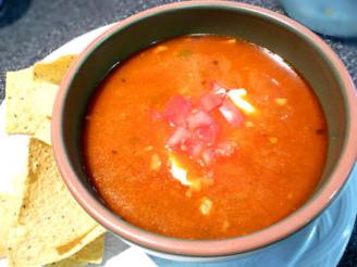 Somersizing Chicken Enchilada Soup