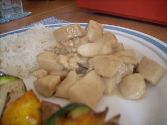 Non-Spicy Thai Coconut Chicken