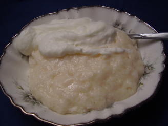 Tapioca Custard Pudding