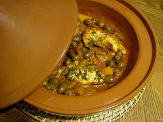 Fish Tagine With Olives (Moroccan Stew)