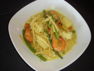 Mixed Seafood Curry With Bamboo Shoots