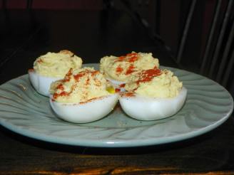 Creamy Ranch Deviled Eggs