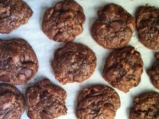 Brownie Mix Double Chocolate Chip Cookies
