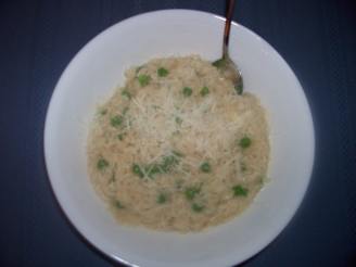 Pressure Cooker Risotto With Peas