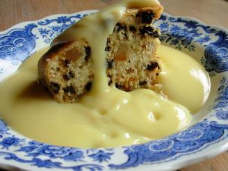 Spotted Dick! Traditional British Steamed Fruit Sponge Pudding