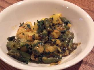 Vegetarian Indian Green Curry
