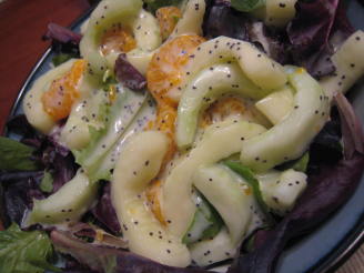 Sweet Mandarin Cucumber Salad