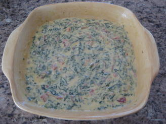 Quick Cream Cheese, Spinach & Bacon Dip (Microwave)