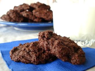 Lower Fat Double Chocolate Chip Cookies (Ww)
