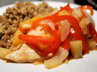 Grilled Sweet-And-Sour Chicken Packets