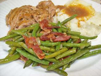 German-Style Bacon Green Beans