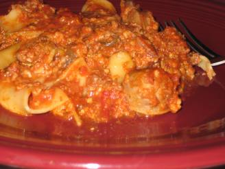 Meaty Crock Pot Lasagna