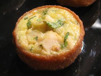 Chicken, Green Chilies & Cheese Cups