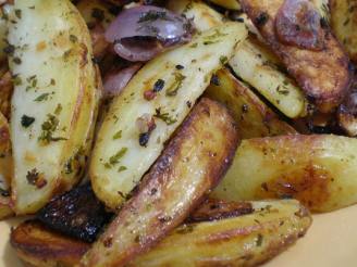 Garlic Potato Wedges